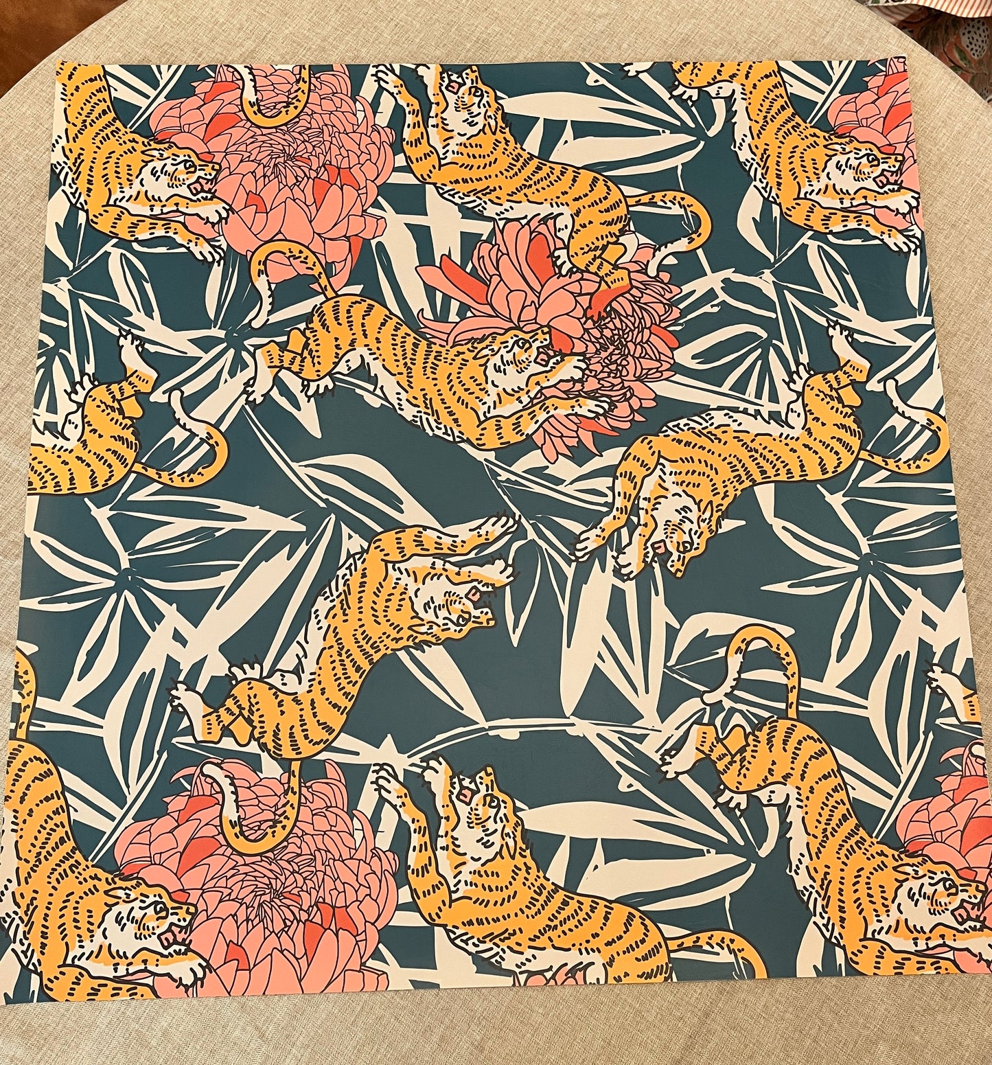 Holli Zollinger Bengal Cora Leatherette Mat