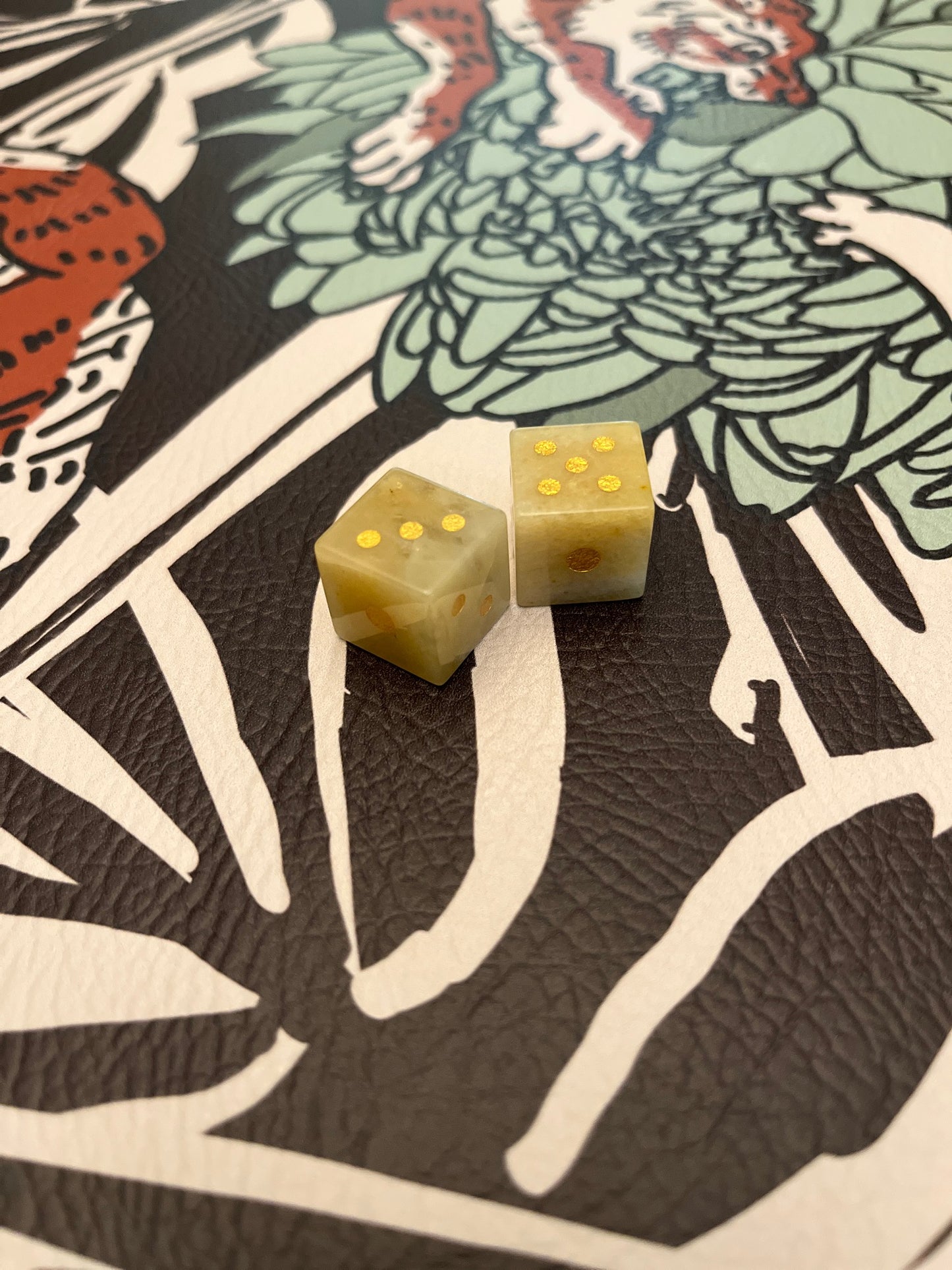 Natural Stone Dice- Set of 2