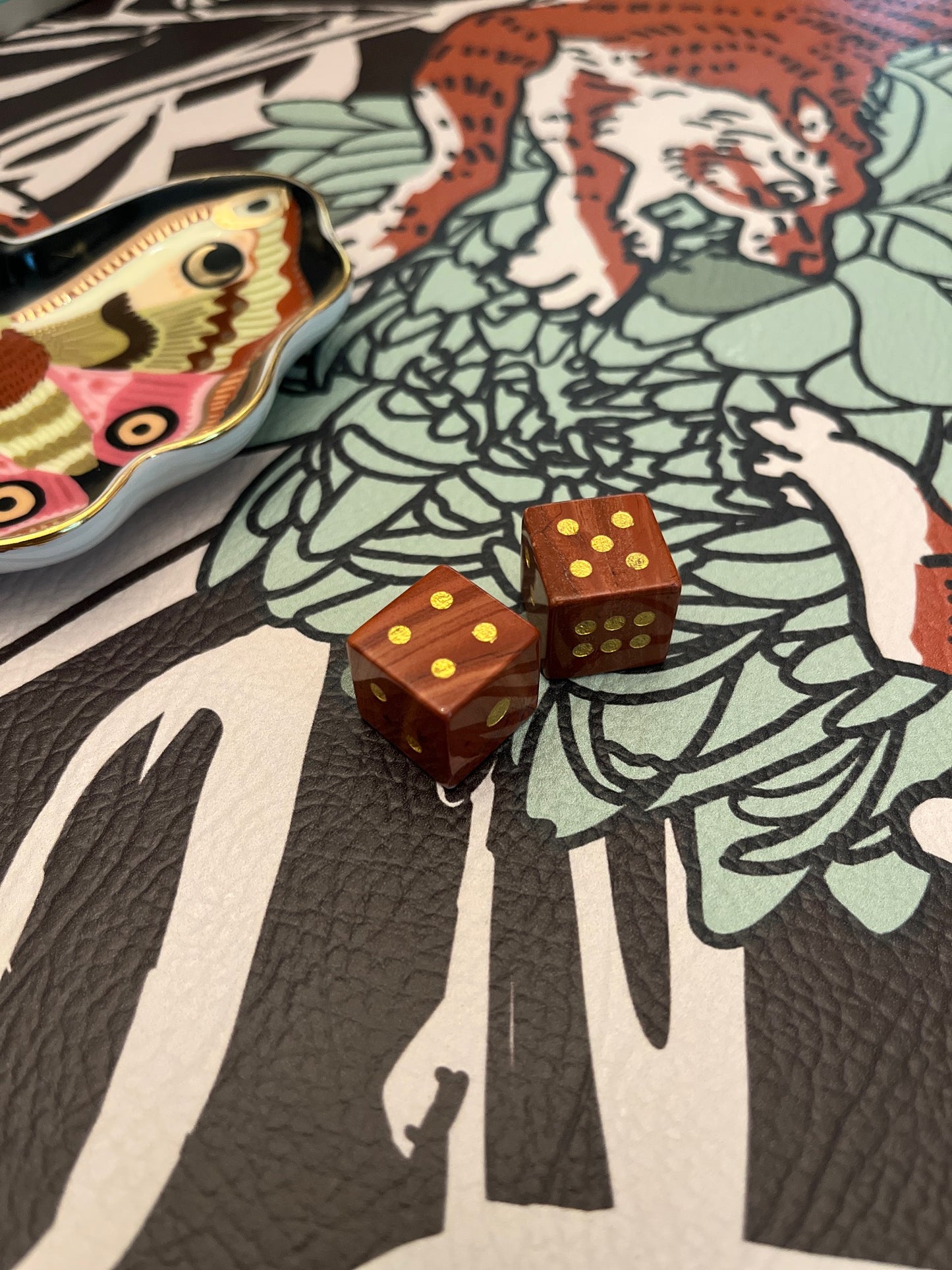Natural Stone Dice- Set of 2