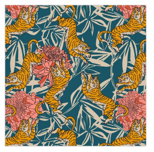 Holli Zollinger Bengal Cora Leatherette Mat
